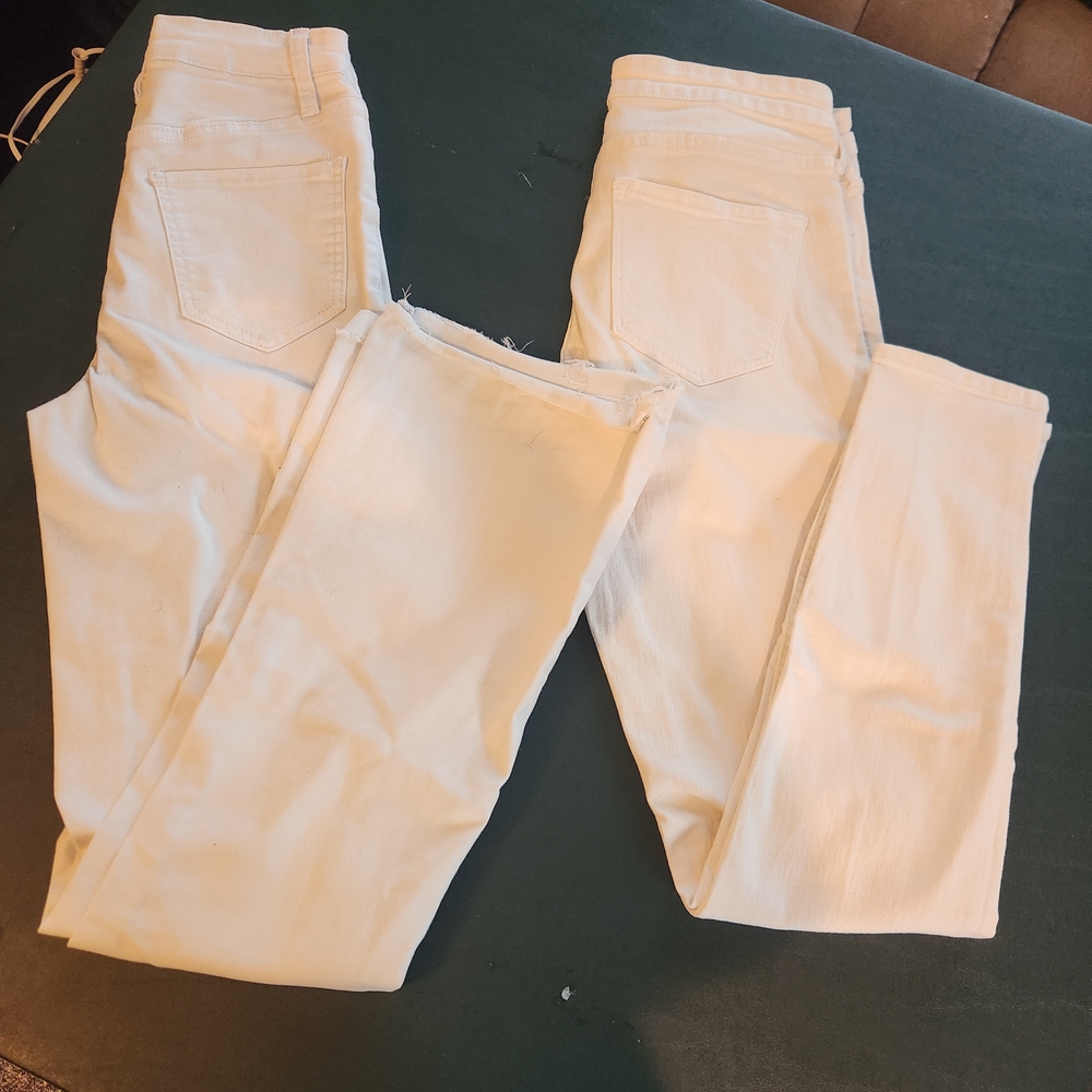 YMI White Skinny Jeans Sleek Minimalist Fit